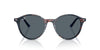 Ray-Ban Bernard RB2230 Transparent Shade Fantasy Blue/Blue #colour_transparent-shade-fantasy-blue-blue