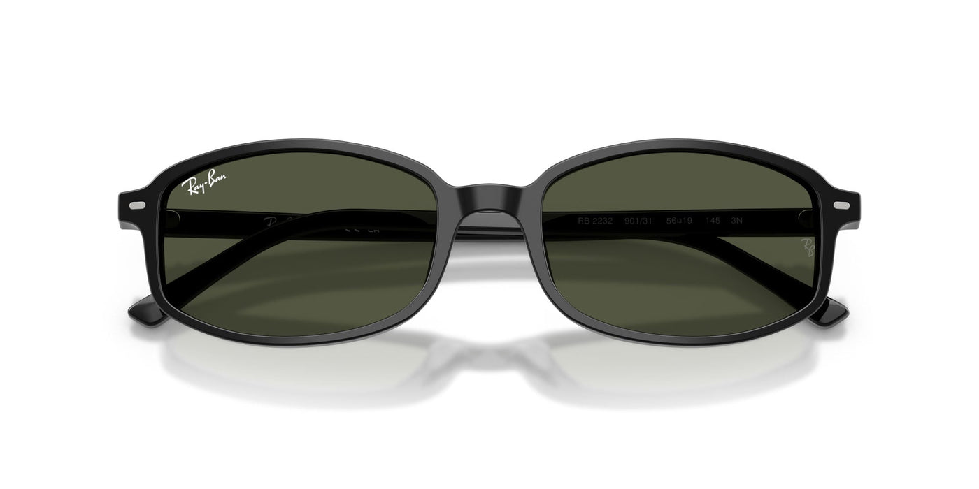Ray-Ban RB2232 Black/Green #colour_black-green