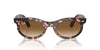 Ray-Ban Wayfarer Oval RB2242 Pink Havana/Clear-Brown #colour_pink-havana-clear-brown