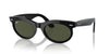 Ray-Ban Wayfarer Oval RB2242 Black/Green #colour_black-green