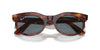 Ray-Ban Wayfarer Oval RB2242 Striped Havana/Dark Blue Polarised #colour_striped-havana-dark-blue-polarised