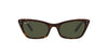 Ray-Ban Lady Burbank RB2299 Havana/Green #colour_havana-green