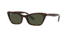 Ray-Ban Lady Burbank RB2299 Havana/Green #colour_havana-green