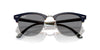 Ray-Ban Clubmaster RB3016 Blue on Havana-Gunmetal/Dark Grey #colour_blue-on-havana-gunmetal-dark-grey