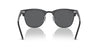 Ray-Ban Clubmaster RB3016 Grey On Black/Dark Grey #colour_grey-on-black-dark-grey