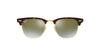 Ray-Ban Clubmaster RB3016 Dark Tortoise/Green Mirror #colour_dark-tortoise-green-mirror