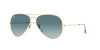 Ray-Ban Aviator RB3025 - Medium Gold/Blue Grey Gradient #colour_gold-blue-grey-gradient