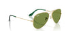 Ray-Ban Aviator RB3025 - Medium#colour_arista-gold-green