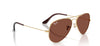 Ray-Ban Aviator RB3025 - Medium#colour_arista-gold-red