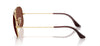 Ray-Ban Aviator RB3025 - Medium#colour_arista-gold-red
