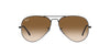 Ray-Ban Aviator RB3025 - Medium Black/Clear Mirror Gradient #colour_black-clear-mirror-gradient