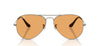 Ray-Ban Aviator RB3025 - Medium#colour_gunmetal-orange