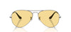Ray-Ban Aviator RB3025 - Medium#colour_gunmetal-yellow