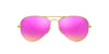 Ray-Ban Aviator RB3025 Matte Arista/Brown Mirror Fucsia #colour_matte-arista-brown-mirror-fucsia