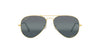 Ray-Ban Aviator RB3025 Legend Gold/Polarised Dark Blue Gradient #colour_legend-gold-polarised-dark-blue-gradient