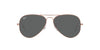 Ray-Ban Aviator RB3025 - Medium Rose Gold/Dark Grey #colour_rose-gold-dark-grey