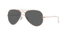 Ray-Ban Aviator RB3025 - Medium Rose Gold/Dark Grey #colour_rose-gold-dark-grey