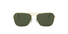 Ray-Ban Caravan RB3136 Gold/Green 1 #colour_gold-green-1