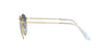 Ray-Ban Round Metal RB3447 - Small Gold/Blue Grey Gradient #colour_gold-blue-grey-gradient