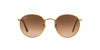 Ray-Ban Round Metal RB3447 Brown-Brown #colour_brown-brown