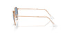 Ray-Ban Round Metal RB3447 - Small Rose Gold/Clear-Blue #colour_rose-gold-clear-blue