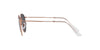 Ray-Ban Round Metal RB3447 - Small Rose Gold/Dark Grey #colour_rose-gold-dark-grey