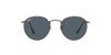 Ray-Ban Round Metal RB3447 Antique Copper/Blue #colour_antique-copper-blue