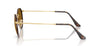 Ray-Ban Round Metal RB3447 - Medium#colour_matt-havana-on-matt-arista-gold-brown