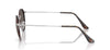 Ray-Ban Round Metal RB3447 - Medium#colour_matt-havana-on-matt-silver-dark-grey