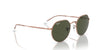 Ray-Ban Jack RB3565 Rose Gold/Green #colour_rose-gold-green