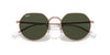 Ray-Ban Jack RB3565 Rose Gold/Green #colour_rose-gold-green