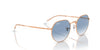 Ray-Ban Jack RB3565 Rose Gold/Clear-Blue #colour_rose-gold-clear-blue