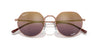 Ray-Ban Jack RB3565 Rose Gold/Gold-Red Polarised #colour_rose-gold-gold-red-polarised