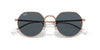 Ray-Ban Jack RB3565 Rose Gold/Blue #colour_rose-gold-blue