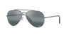 Ray-Ban New Aviator RB3625 Gunmetal/Polarised Clear Gradient Dark Blue #colour_gunmetal-polarised-clear-gradient-dark-blue