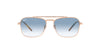 Ray-Ban New Caravan RB3636 Rose Gold/Clear Gradient Blue #colour_rose-gold-clear-gradient-blue