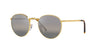 Ray-Ban New Round RB3637 Legend Gold/Polarised Dark Grey Gradient #colour_legend-gold-polarised-dark-grey-gradient