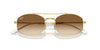 Ray-Ban RB3719 Gold/Light Brown #colour_gold-light-brown