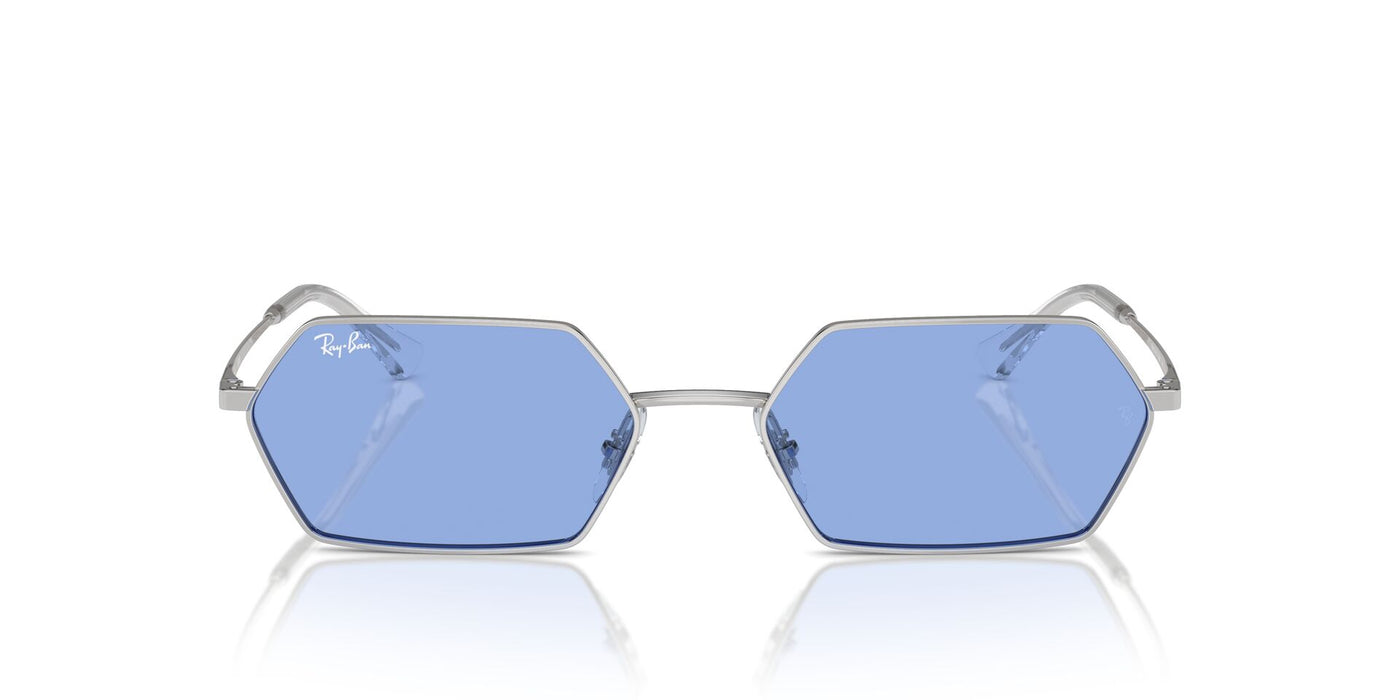 Ray-Ban Yevi RB3728 Silver/Blue #colour_silver-blue