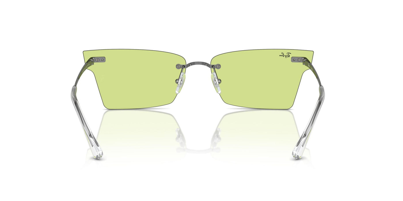 Ray-Ban Xime RB3730 Gunmetal/Green #colour_gunmetal-green