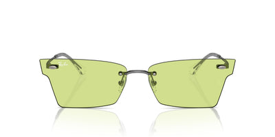 Ray-Ban Xime RB3730 Gunmetal/Green #colour_gunmetal-green