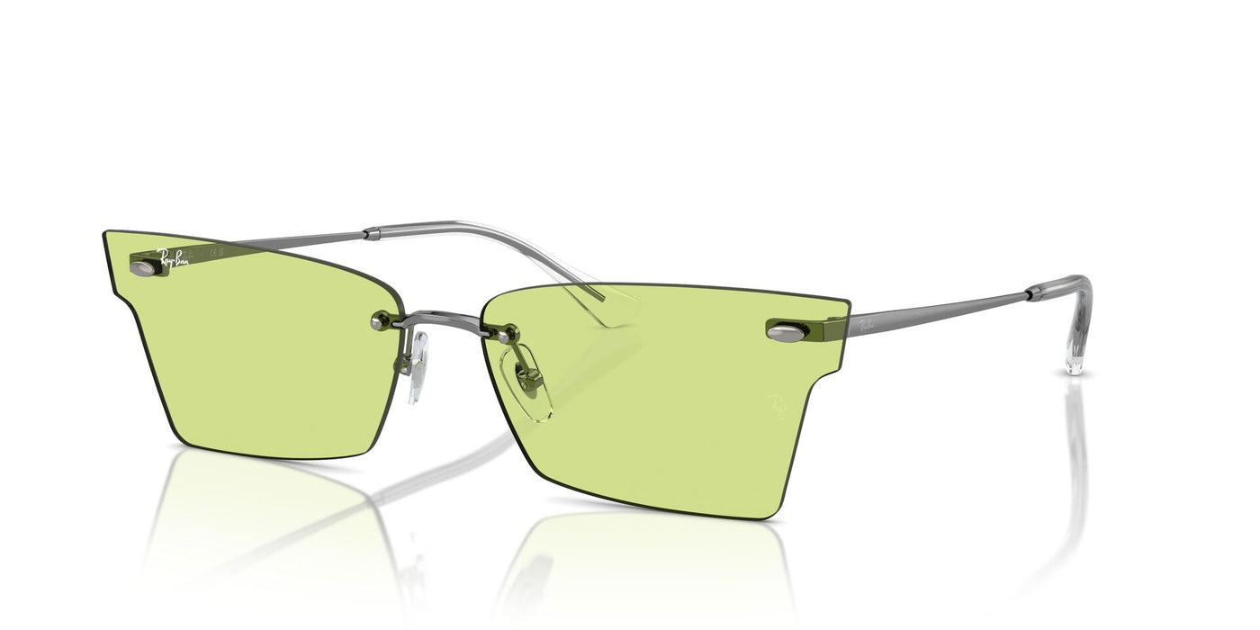 Ray-Ban Xime RB3730 Gunmetal/Green #colour_gunmetal-green