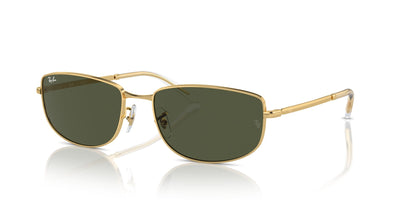 Ray-Ban RB3732 Gold/Green #colour_gold-green