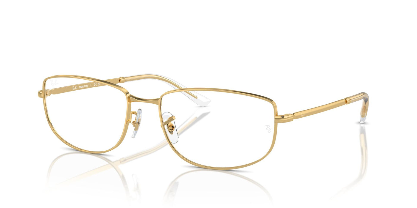 Ray-Ban RB3732 Gold/Clear/Green #colour_gold-clear-green