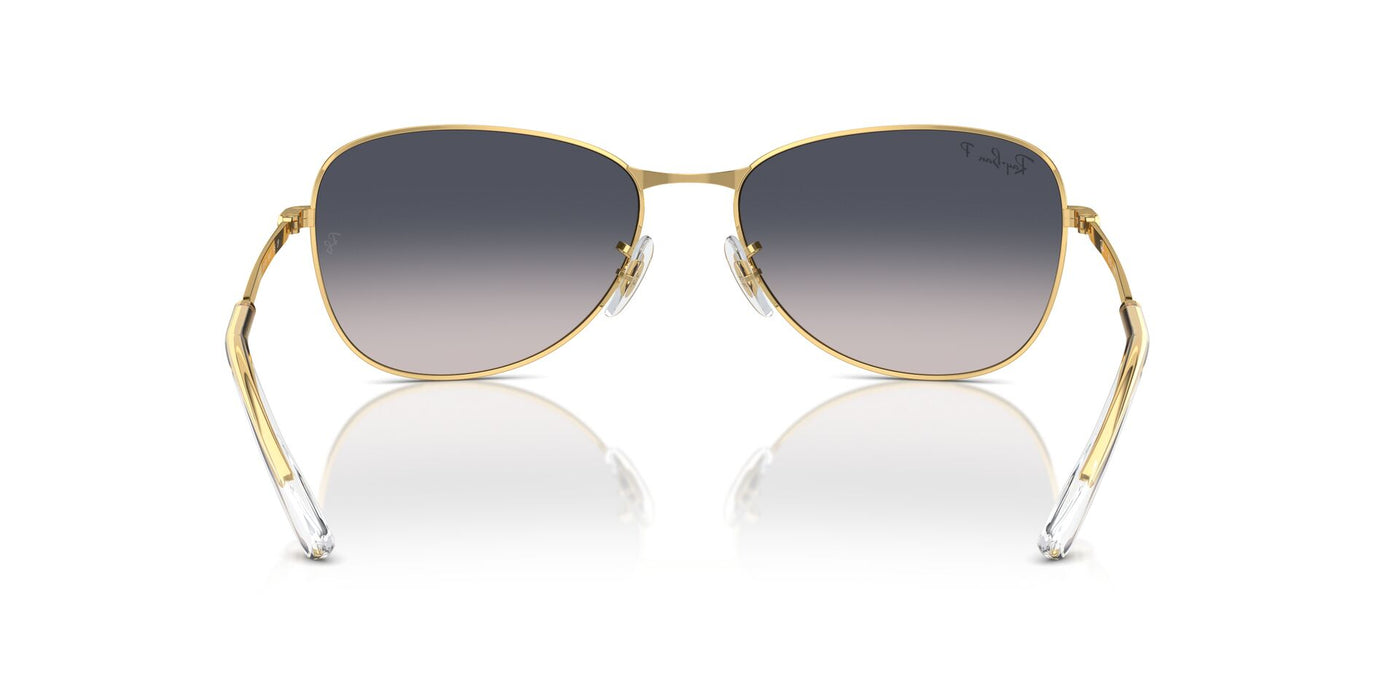 Ray-Ban RB3733 Gold/Blue Polarised #colour_gold-blue-polarised