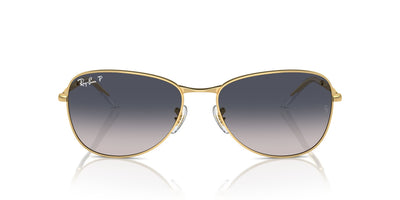 Ray-Ban RB3733 Gold/Blue Polarised #colour_gold-blue-polarised