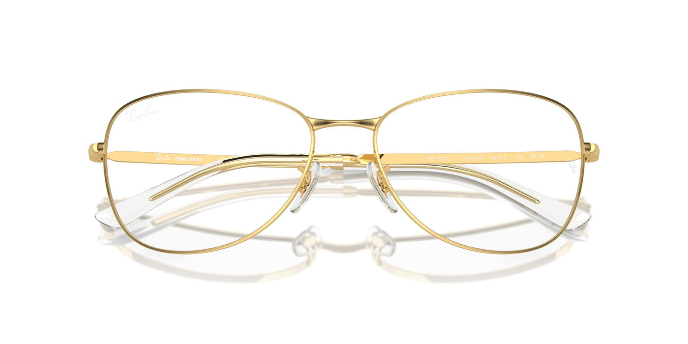 Ray-Ban RB3733 Gold/Clear/Grey #colour_gold-clear-grey