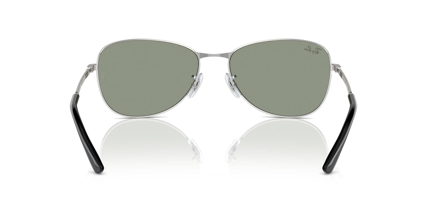 Ray-Ban RB3733 Silver/Green #colour_silver-green