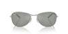 Ray-Ban RB3733 Silver/Green #colour_silver-green
