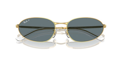 Ray-Ban RB3734 Gold/Dark Blue Polarised #colour_gold-dark-blue-polarised